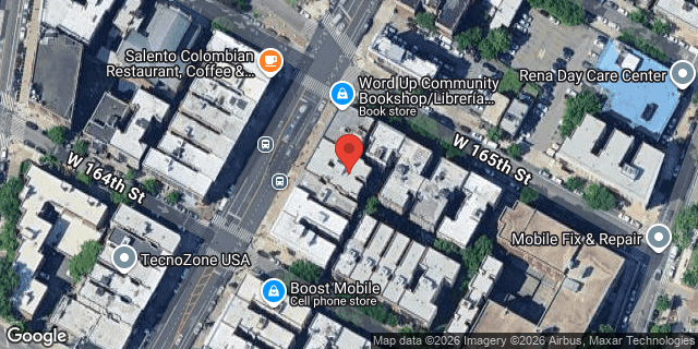 Aerial map of 2111 AMSTERDAM AVENUE, Manhattan