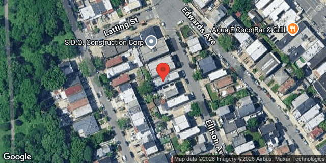Aerial map of 1359 ELLISON AVENUE, Bronx