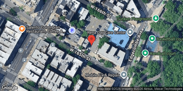 Aerial map of 469 WEST 165 STREET, Manhattan