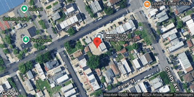Aerial map of 2944 WATERBURY AVENUE, Bronx