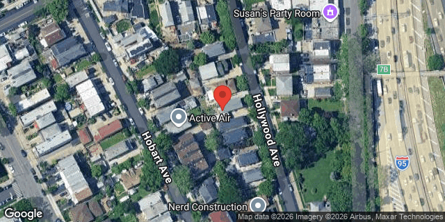 Aerial map of 1259 HOLLYWOOD AVENUE, Bronx