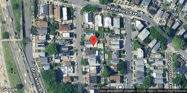 Aerial map of 1228 FAIRFAX AVENUE, Bronx