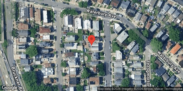 Aerial map of 1229 ELLSWORTH AVENUE, Bronx