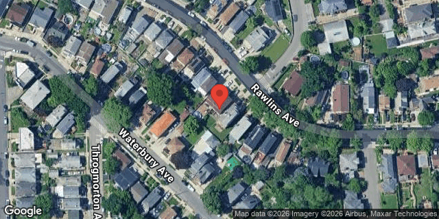 Aerial map of 3220 RAWLINS AVENUE, Bronx