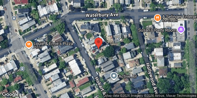 Aerial map of 1280 HOBART AVENUE, Bronx