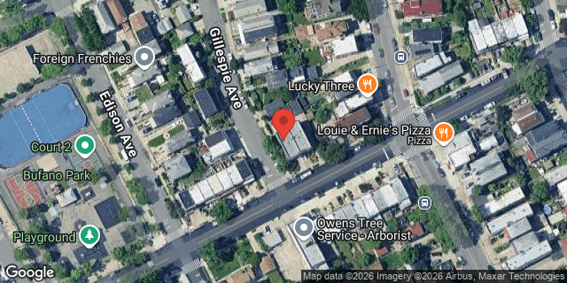 Aerial map of 2951 WATERBURY AVENUE, Bronx