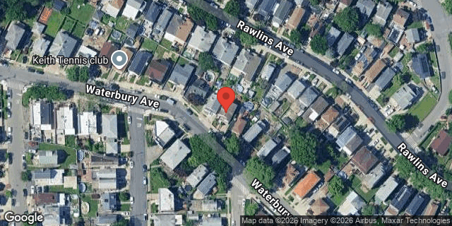 Aerial map of 3173 WATERBURY AVENUE, Bronx
