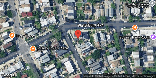 Aerial map of 1288 HOBART AVENUE, Bronx
