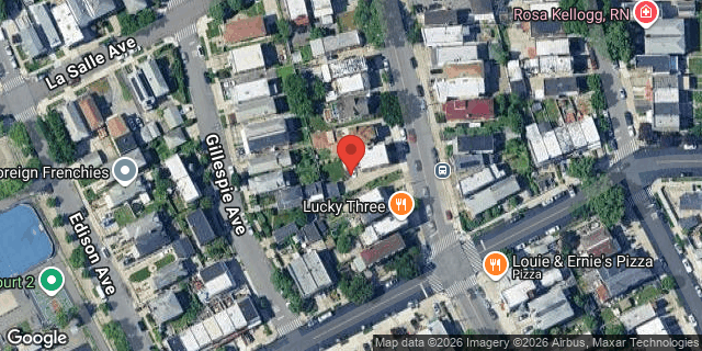 Aerial map of 1315 CROSBY AVENUE, Bronx