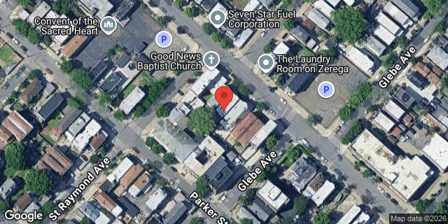 Aerial map of 1571 ZEREGA AVENUE, Bronx