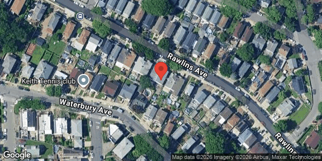 Aerial map of 3190 RAWLINS AVENUE, Bronx