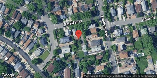 Aerial map of 3254 PARSIFAL PLACE, Bronx