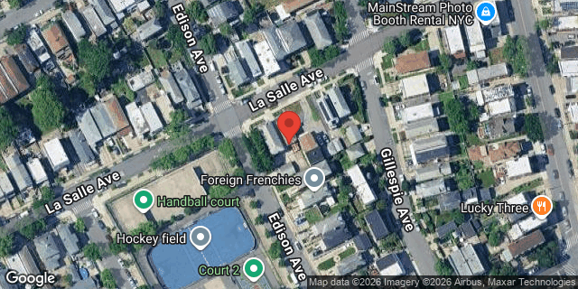 Aerial map of 2912 LA SALLE AVENUE, Bronx
