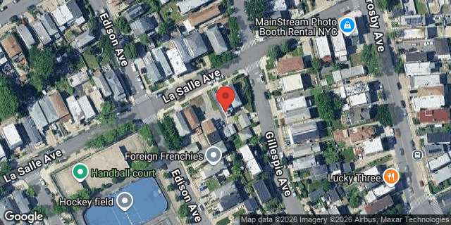 Aerial map of 2926 LA SALLE AVENUE, Bronx