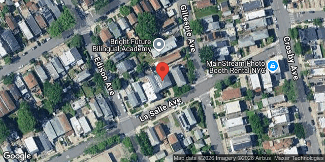 Aerial map of 2919 LA SALLE AVENUE, Bronx