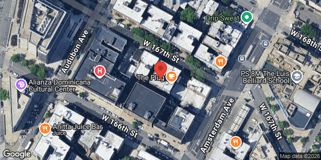 Aerial map of 504 WEST 167 STREET, Manhattan