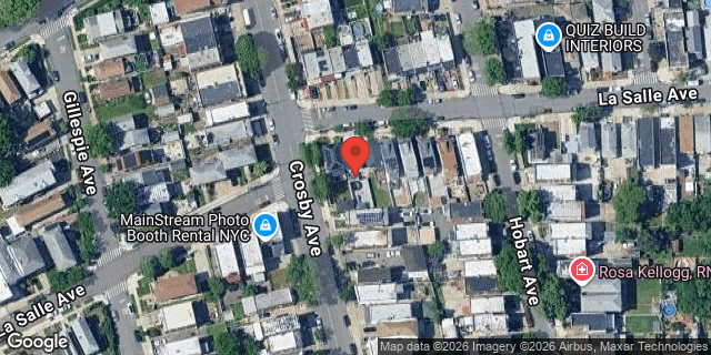 Aerial map of 3002 LA SALLE AVENUE, Bronx