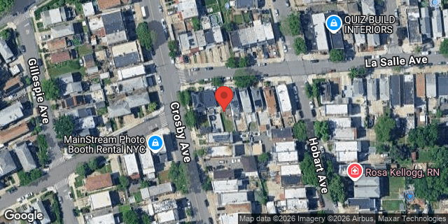 Aerial map of 3004 LA SALLE AVENUE, Bronx