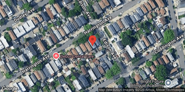 Aerial map of 2896 HARRINGTON AVENUE, Bronx