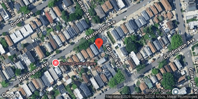 Aerial map of 2908 HARRINGTON AVENUE, Bronx