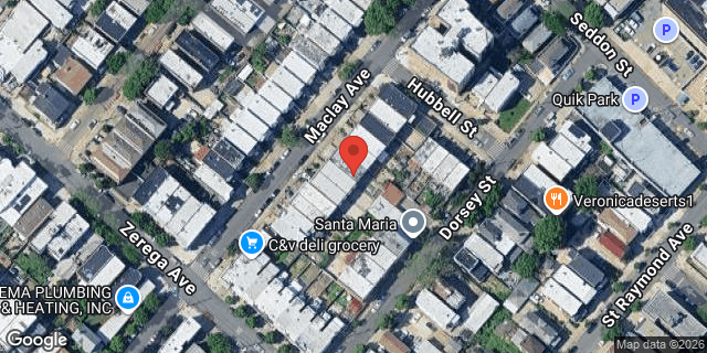 Aerial map of 2420 MACLAY AVENUE, Bronx