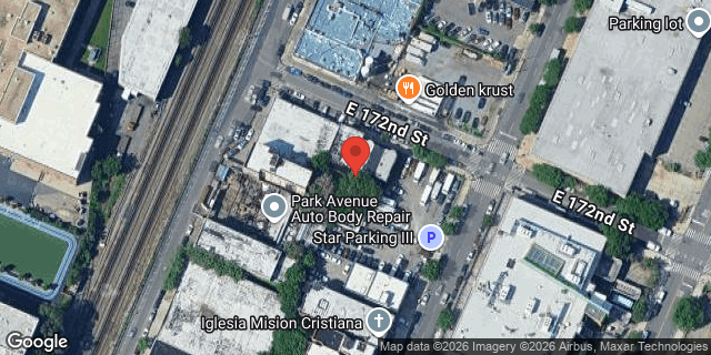 Aerial map of 454 EAST 172 STREET, Bronx