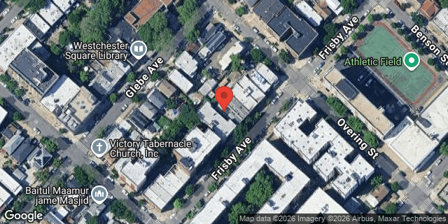 Aerial map of 2527A FRISBY AVENUE, Bronx