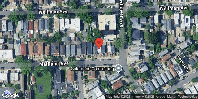 Aerial map of 2853 MAITLAND AVENUE, Bronx