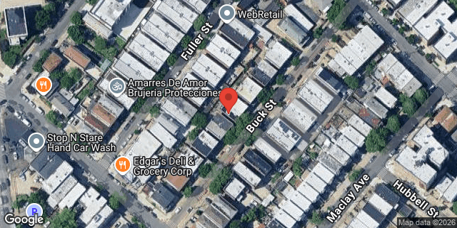Aerial map of 2429 BUCK STREET, Bronx