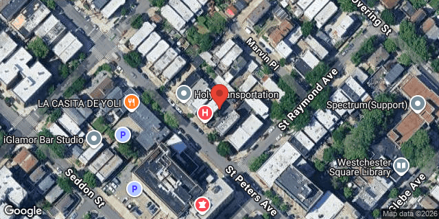Aerial map of 1618 ST PETERS AVENUE, Bronx