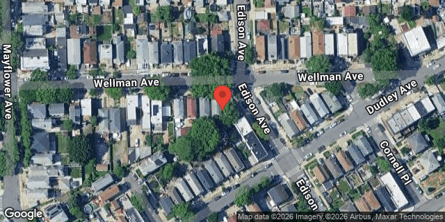 Aerial map of 2898 WELLMAN AVENUE, Bronx