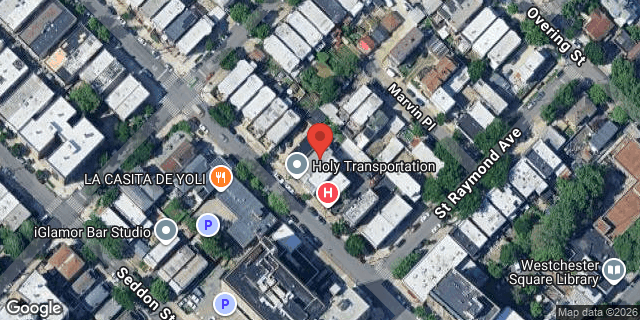 Aerial map of 1626 ST PETERS AVENUE, Bronx
