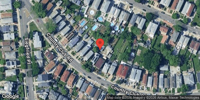 Aerial map of 3211 COUNTRY CLUB ROAD, Bronx