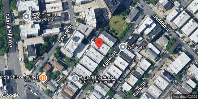 Aerial map of 2431 FULLER STREET, Bronx