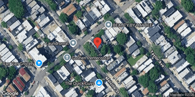Aerial map of 552 VAN NEST AVENUE, Bronx