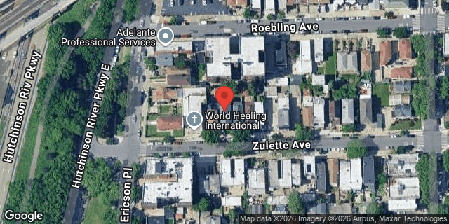 Aerial map of 2817 ZULETTE AVENUE, Bronx