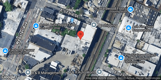 Aerial map of 428 EAST 173 STREET, Bronx