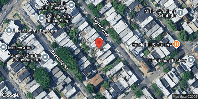 Aerial map of 1725 TAYLOR AVENUE, Bronx