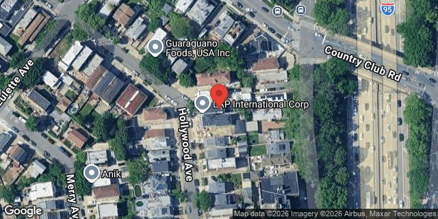 Aerial map of 1440 HOLLYWOOD AVENUE, Bronx
