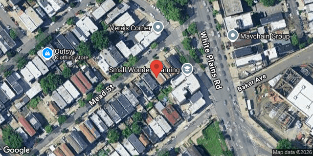 Aerial map of 644 MEAD STREET, Bronx