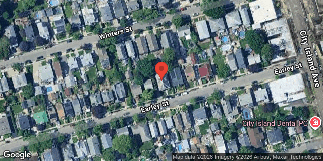 Aerial map of 73 EARLEY STREET, Bronx