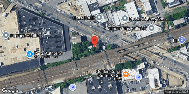 Aerial map of 1569 BRONXDALE AVENUE, Bronx
