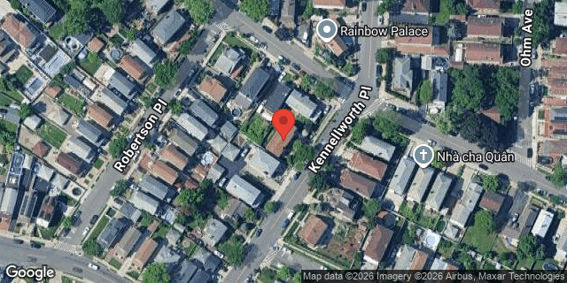 Aerial map of 1435 KENNELLWORTH PLACE, Bronx