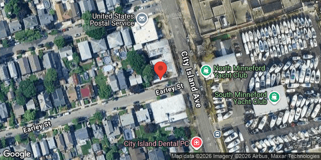 Aerial map of 181 CITY ISLAND AVENUE, Bronx