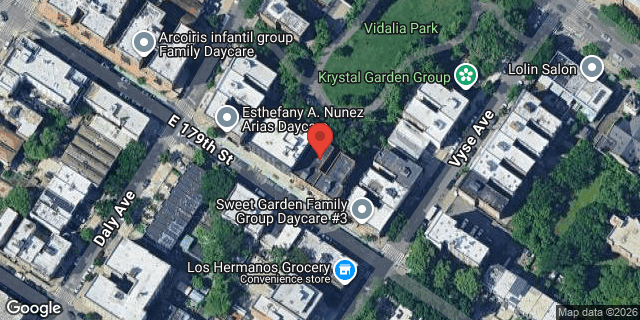 Aerial map of 939 EAST 179 STREET, Bronx