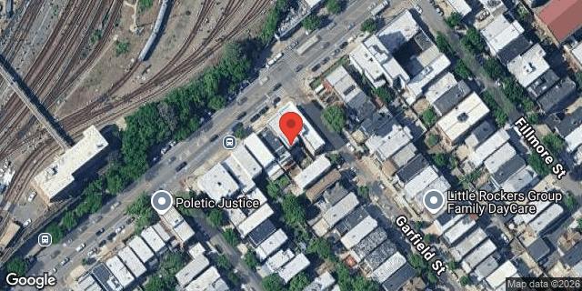 Aerial map of 590 MORRIS PARK AVENUE, Bronx