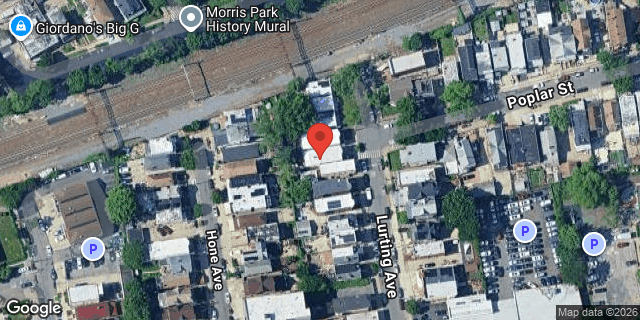 Aerial map of 1535 LURTING AVENUE, Bronx