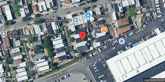 Aerial map of 1658 WALLACE AVENUE, Bronx