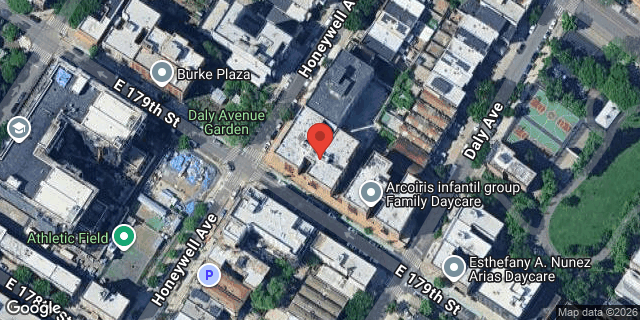 Aerial map of 2056 HONEYWELL AVENUE, Bronx