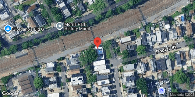 Aerial map of 1543 LURTING AVENUE, Bronx